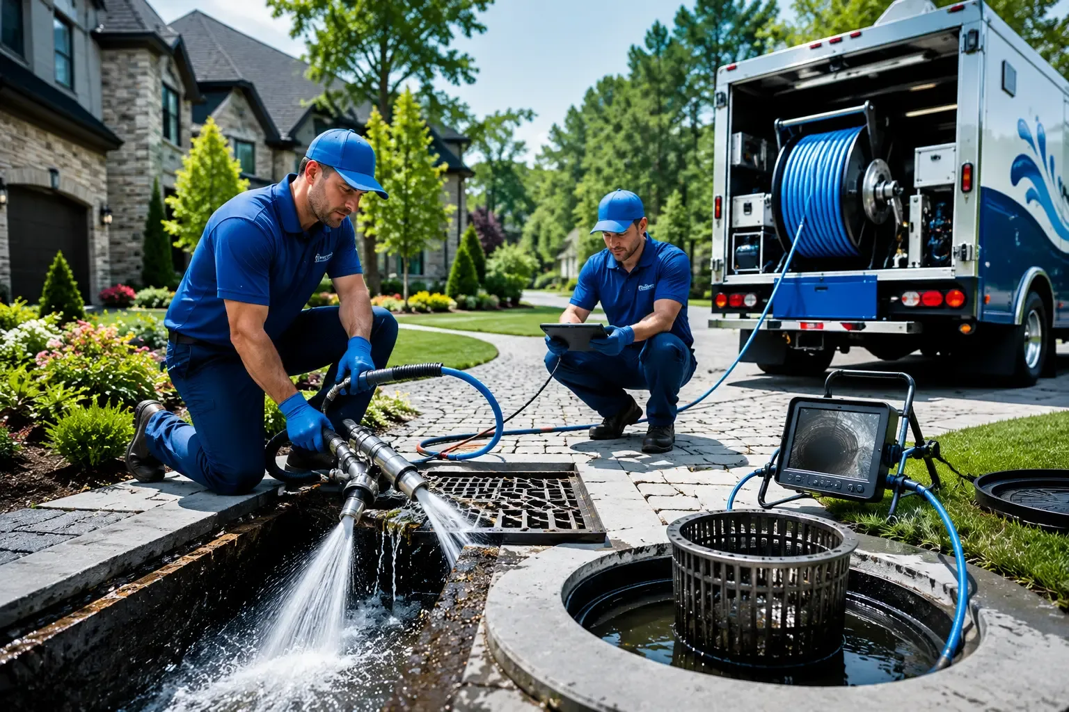 Local outdoor drain cleaning professionals in Scandinavia, WI