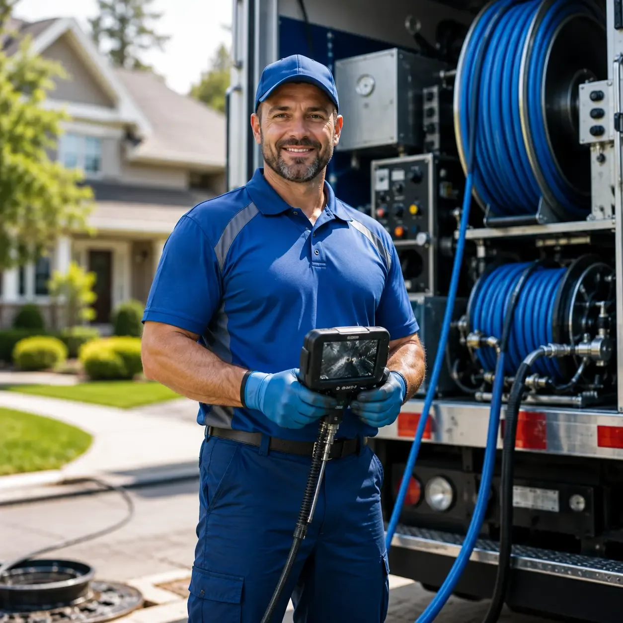 Local outdoor drain cleaning specialists in Scandinavia, WI